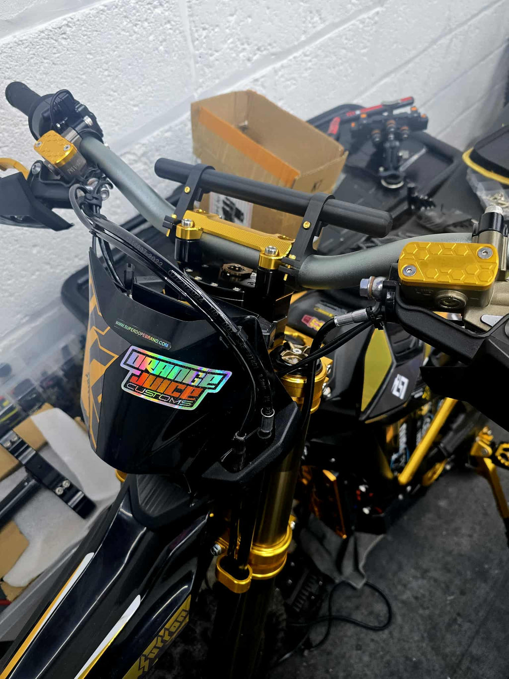 Kids Surron Handlebar Grips: Custom 3D Printed, Soft & Durable